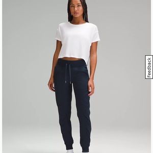 Lululemon - Dance Studio Mid Rise Jogger - Ladies Size 8 - Navy